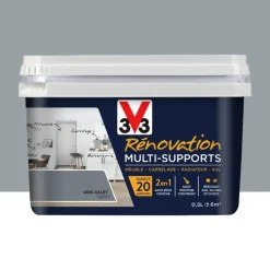 Peinture V33 Rénovation Multi-Supports Gris Galet