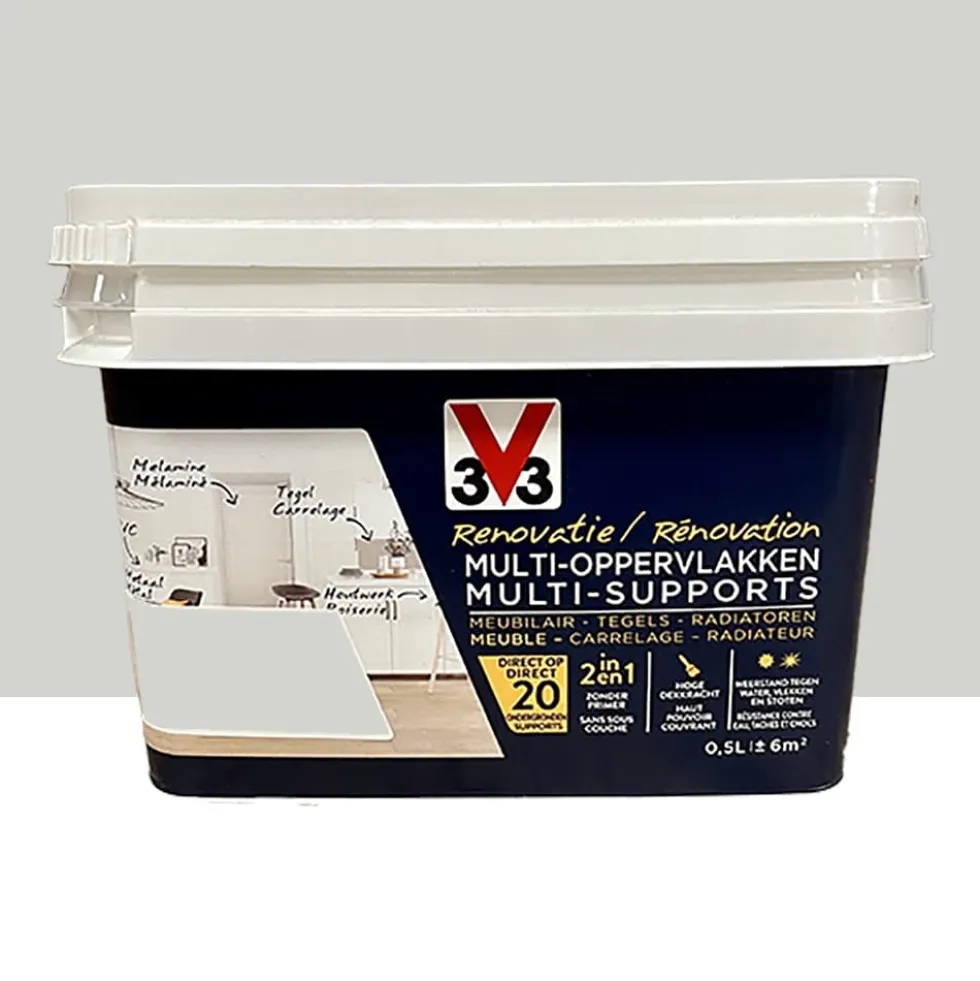 Peinture V33 Rénovation Multi-Supports Gris porcelaine