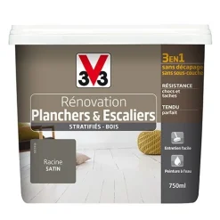 Peinture V33 Rénovation Planchers & Escaliers (Stratifiés-Bois) Racine