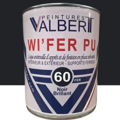 Peinture WI' FER PU Peintures VALBERT Noir