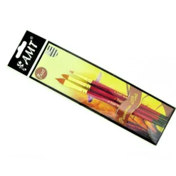 Pochette de 3 pinceaux d'art AMT (PDPH)