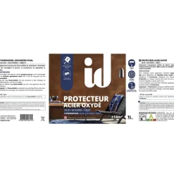 Protecteur ID Acier oxydé 1L