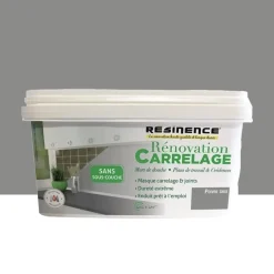 RESINENCE Rénovation Carrelage Poivre Gris