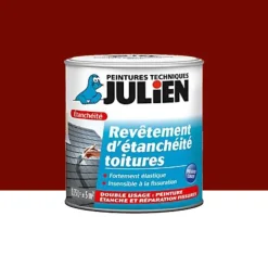 Revêtement d'étanchéité toitures JULIEN Rouge Brique