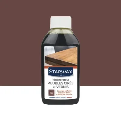 Régénérateur Meubles Cirés et Vernis STARWAX Bois Foncé
