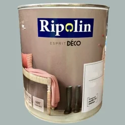 RIPOLIN Peinture Esprit Déco Gris roche Mat