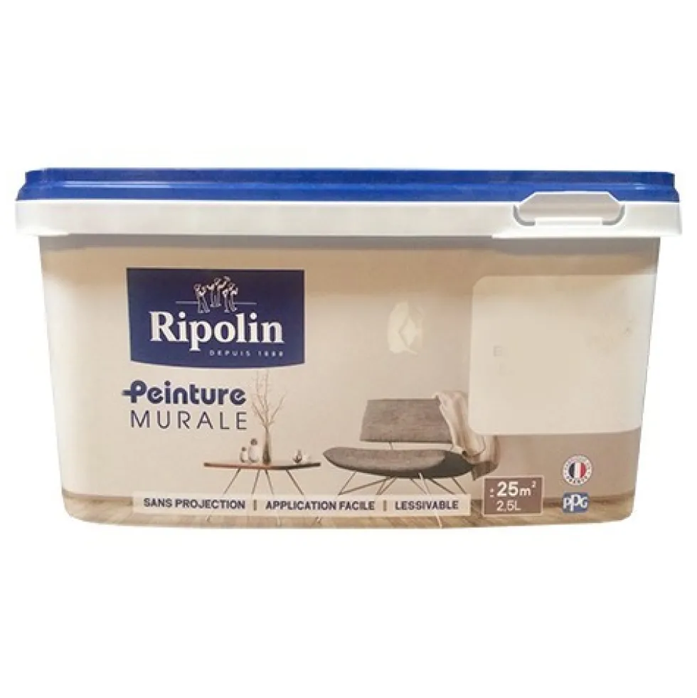 RIPOLIN Peinture Murale Blanc Satin