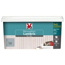 Rénovation Lambris (PVC-Bois) V33 Satin Nuage