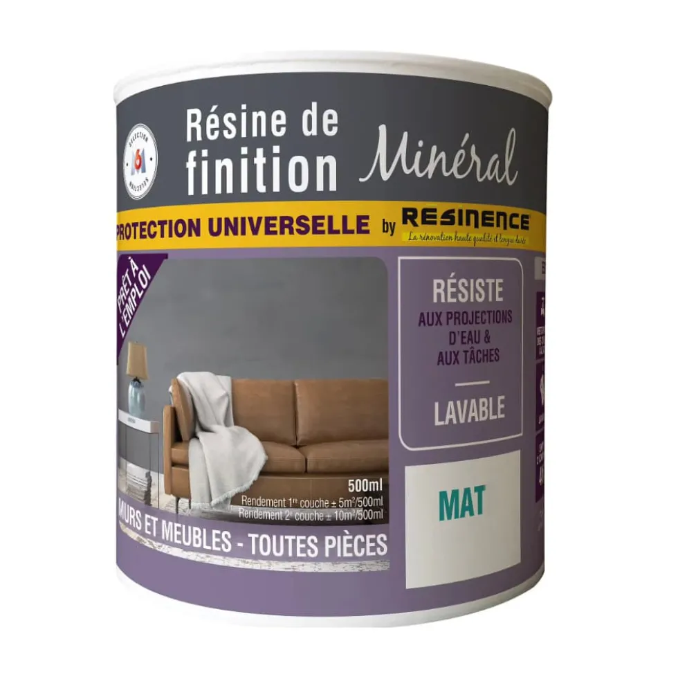 Résine Finition Minérale RESINENCE Protection universelle Mat