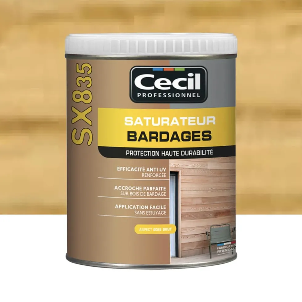 Saturateur Bardages CECIL SX835 Naturel
