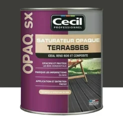 Saturateur Terrasses Cécil OPAQ SX Anthracite