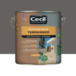 Saturateur Terrasses CECIL SX735 Cèdre gris