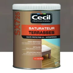 Saturateur Terrasses CECIL SX725 Cèdre gris