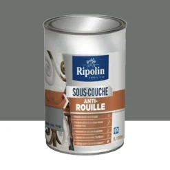 Sous-couche anti-rouille RIPOLIN Gris RAL 7045