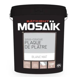 Sous-couche MOSAÏK Plaque de plâtre 15L