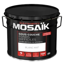 Sous-couche solvantée MOSAÏK Fonds difficiles 10L