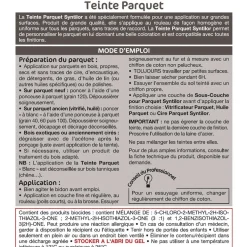 Teinte parquet Syntilor Wengé