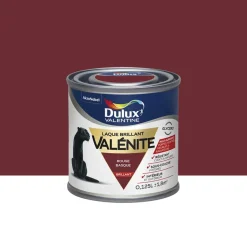 Testeur Laque brillant Dulux Valentine Valénite Rouge Basque