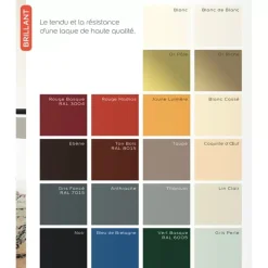 Testeur Laque brillant Dulux Valentine Valénite Blanc cassé