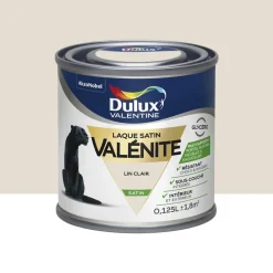 Testeur Laque Satin Dulux Valentine Valénite Lin Clair