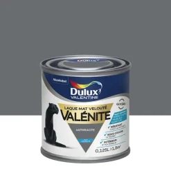 Testeur Mat Velouté Dulux Valentine Valénite Anthracite