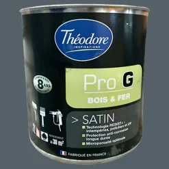 Théodore Pro'G Peinture Bois & Fer Ardoise