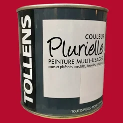 TOLLENS Peinture acrylique multi-usages "Couleur Plurielle" satin Pimenté