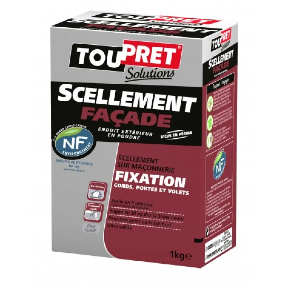 TOUPRET Scellement façade 1kg