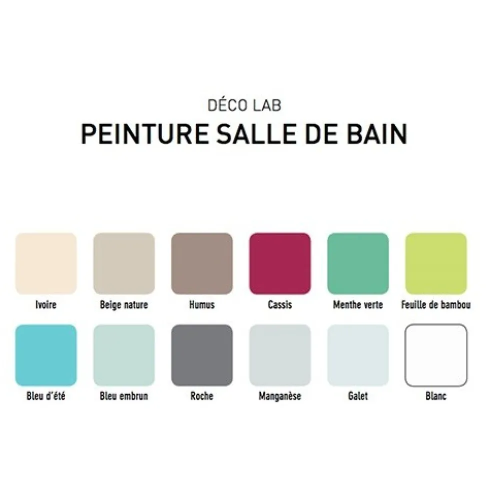 V33 Déco LAB Peinture Salle de bain 100% Etanche Cassis