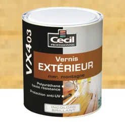 Vernis Bateau CECIL VX403 Incolore Brillant