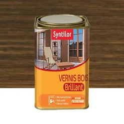 Vernis Bois SYNTILOR Brillant Chêne Foncé