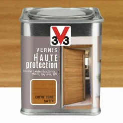 Vernis bois V33 Haute Protection Chêne doré satin