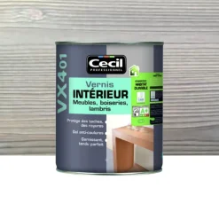 Vernis Intérieur CECIL VX401 Gris Vieilli Satin