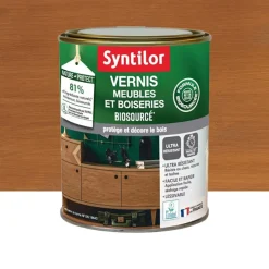 Vernis Meubles Et Boiseries Biosourcée SYNTILOR Chêne Moyen Satin