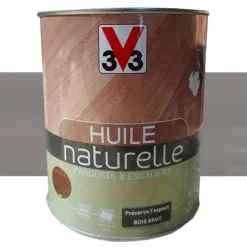 V33 Huile Naturelle Parquets & Escaliers Smoke Mat