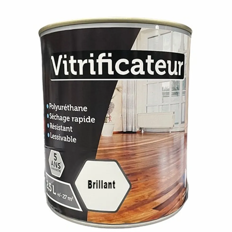 Vitrificateur BÂTIR Incolore Brillant
