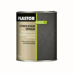 Vitrificateur opaque PLASTOR Colour Floors Opaque Blanc