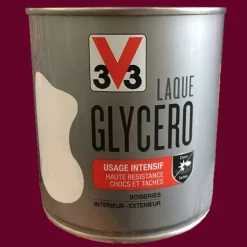 V33 Laque Glycéro Brillant Rouge velours n°44