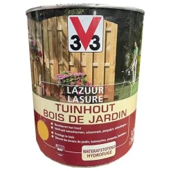 V33 Lasure Bois de jardin brun clair