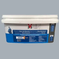 V33 Protection Murs de Douche Gris galet
