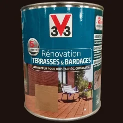 V33 Rénovation Terrasse & Bardages gris anthracite Mat