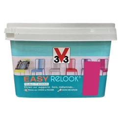 V33 Vernis Easy Relook Rose samba
