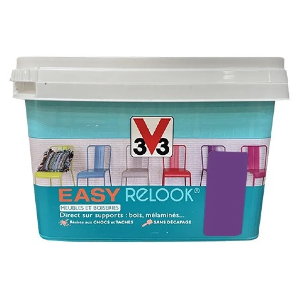 V33 Vernis Easy Relook Violet punchy