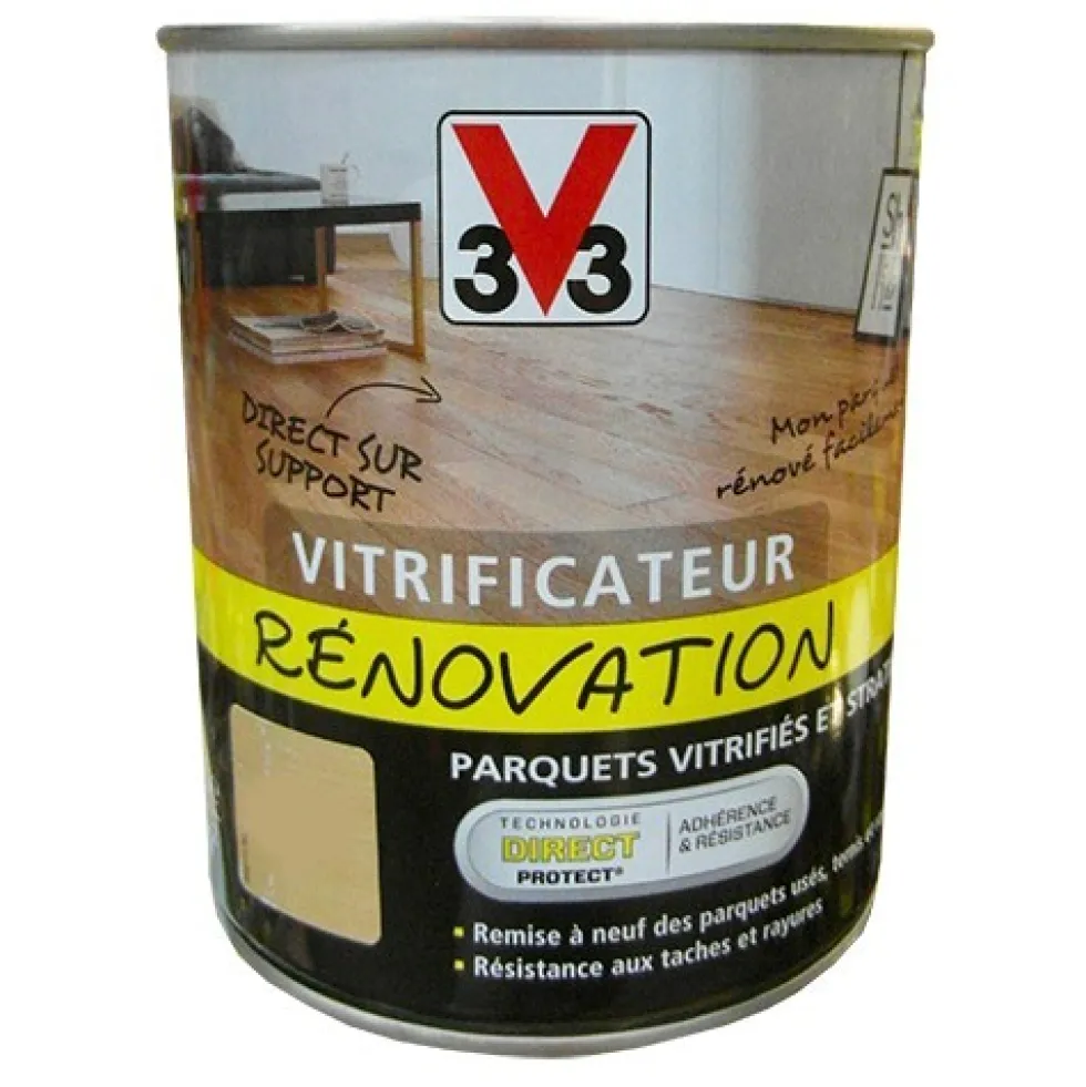 V33 Vitrificateur Rénovation Incolore Brillant